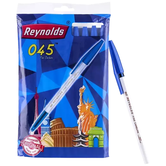 REYNOLDS 045 PEN BLUE - 10 PC/PAC